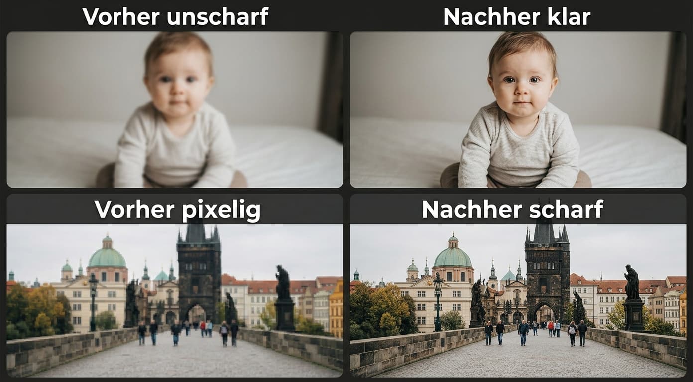 Videoqualität verbessern mit KI — kostenlos im Browser starten (2026)